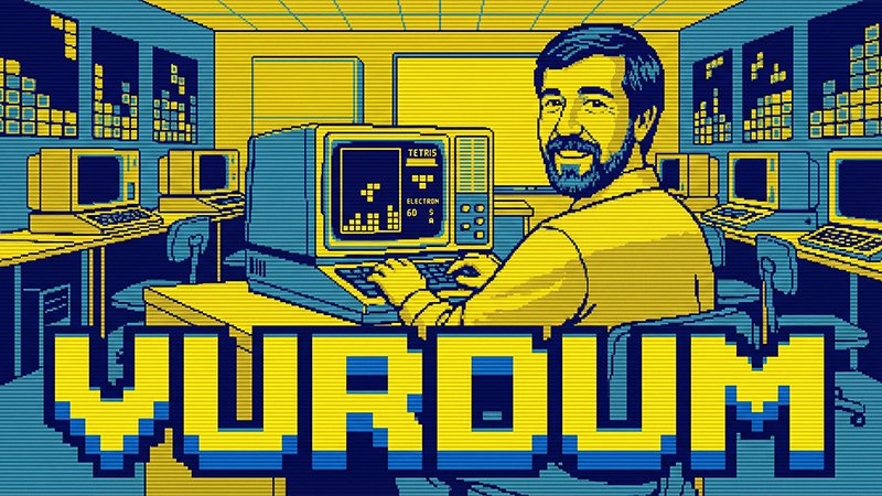 Vurdum Alexey Pajitnov ve İlk Tetris Görseli