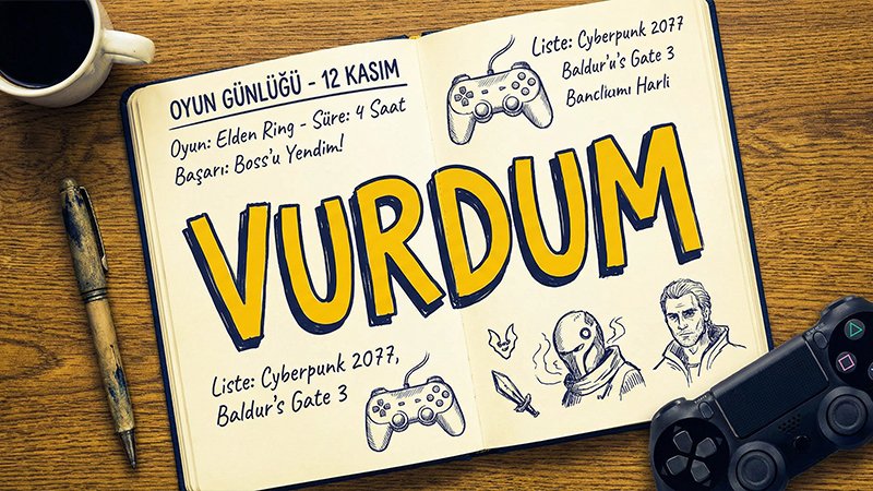 Vurdum Oyun Günlüğü Görseli