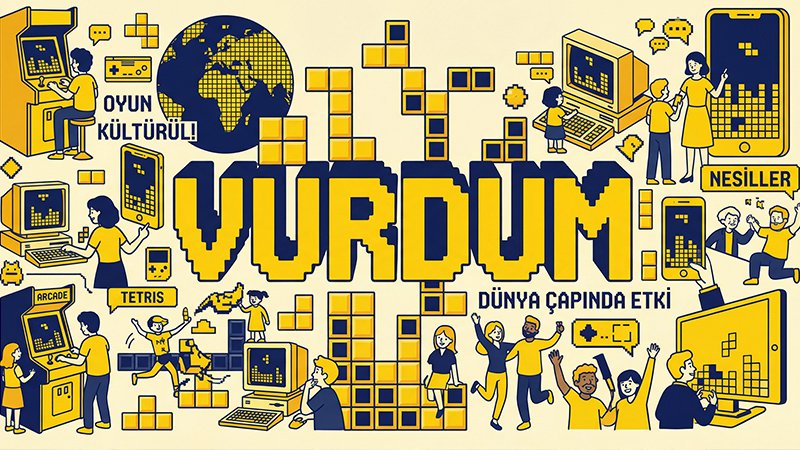 Vurdum Tetris Kültürel Etki Görseli
